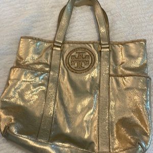 Tory Burch gold bag